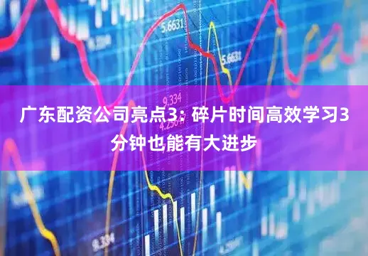 广东配资公司亮点3: 碎片时间高效学习3分钟也能有大进步