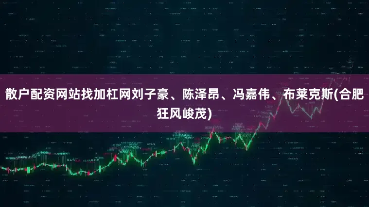 散户配资网站找加杠网刘子豪、陈泽昂、冯嘉伟、布莱克斯(合肥狂风峻茂)